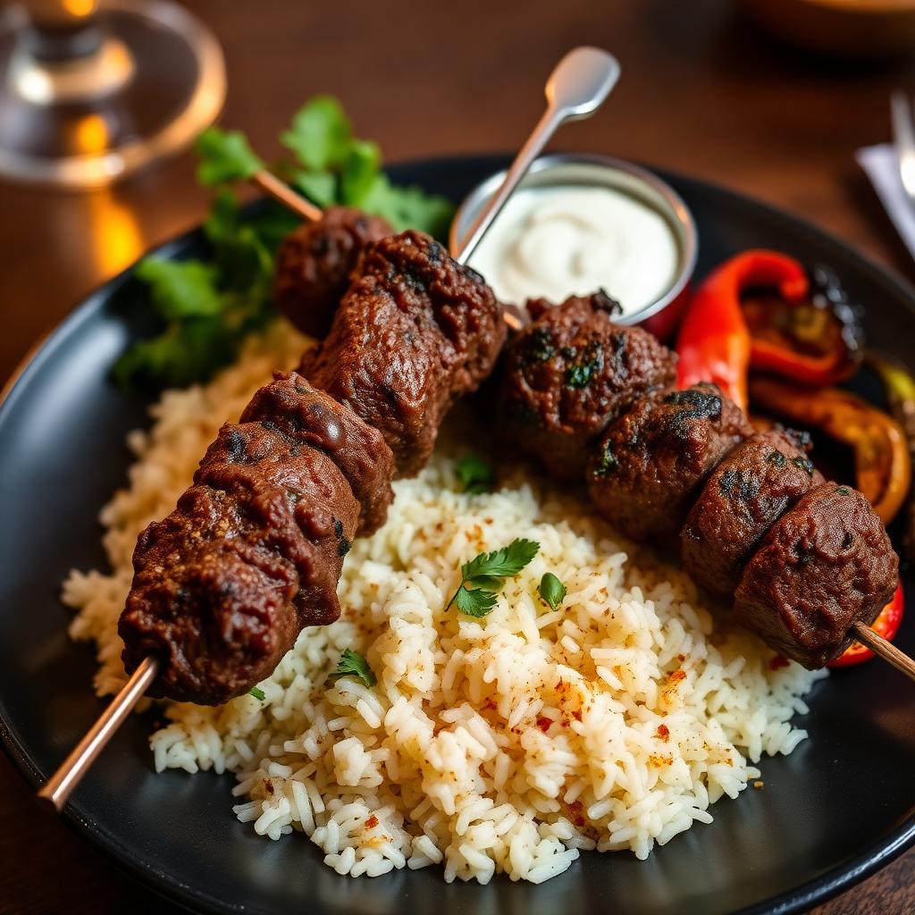 Beef & Kofta Kebab